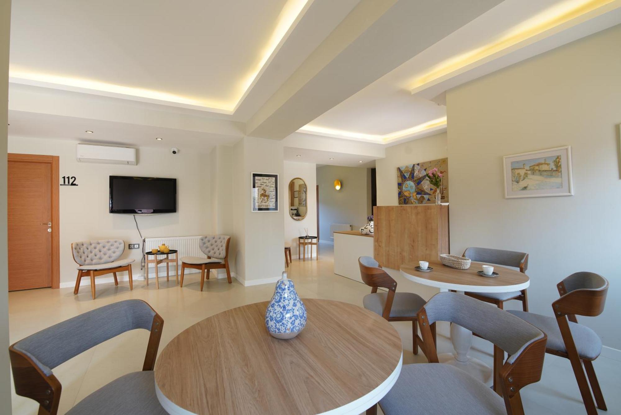 Oikos Bozcaada Aparthotel Exteriör bild