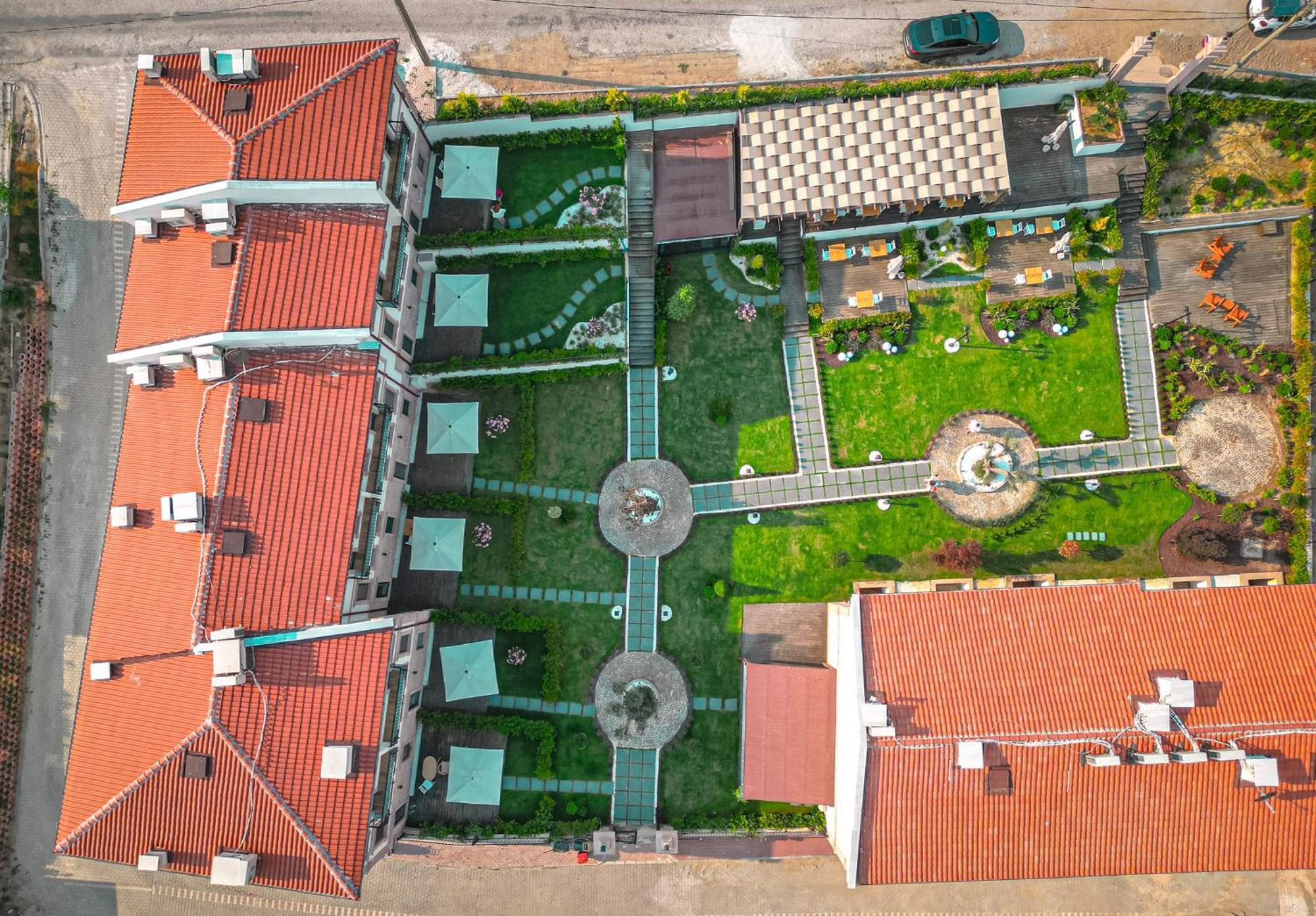 Oikos Bozcaada Aparthotel Exteriör bild