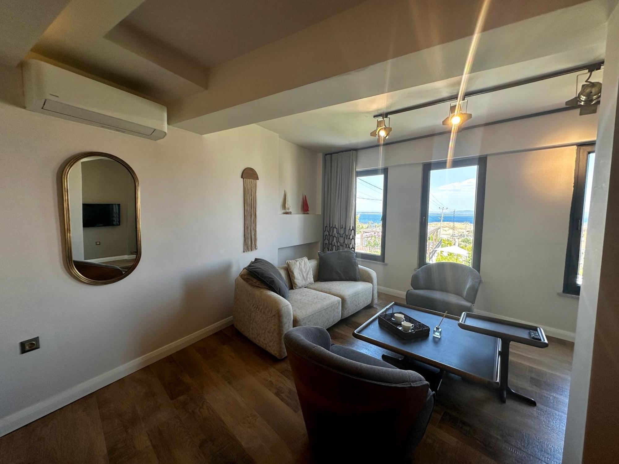 Oikos Bozcaada Aparthotel Exteriör bild
