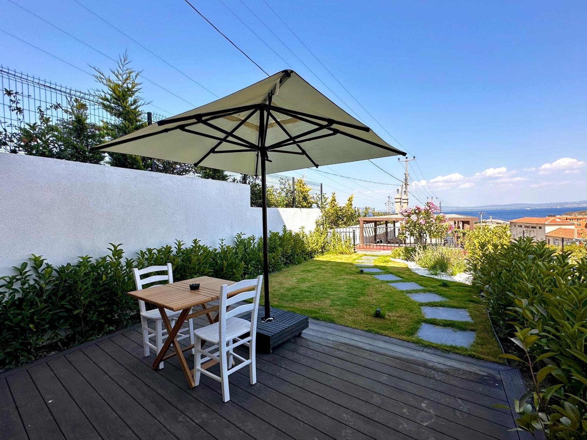 Oikos Bozcaada Aparthotel Exteriör bild