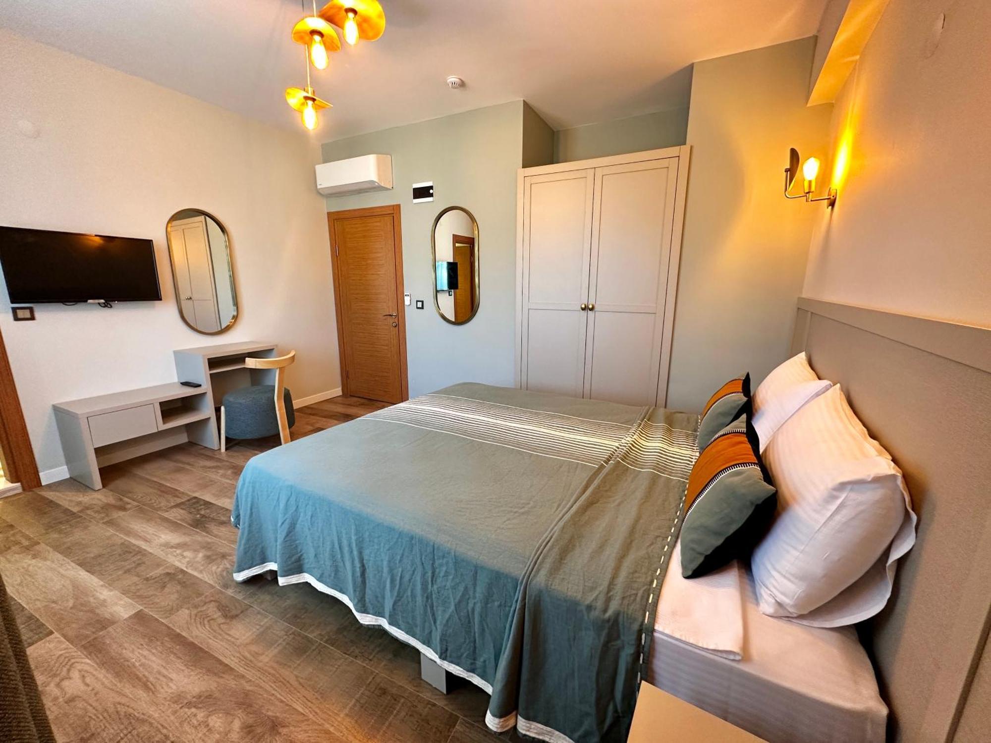 Oikos Bozcaada Aparthotel Exteriör bild