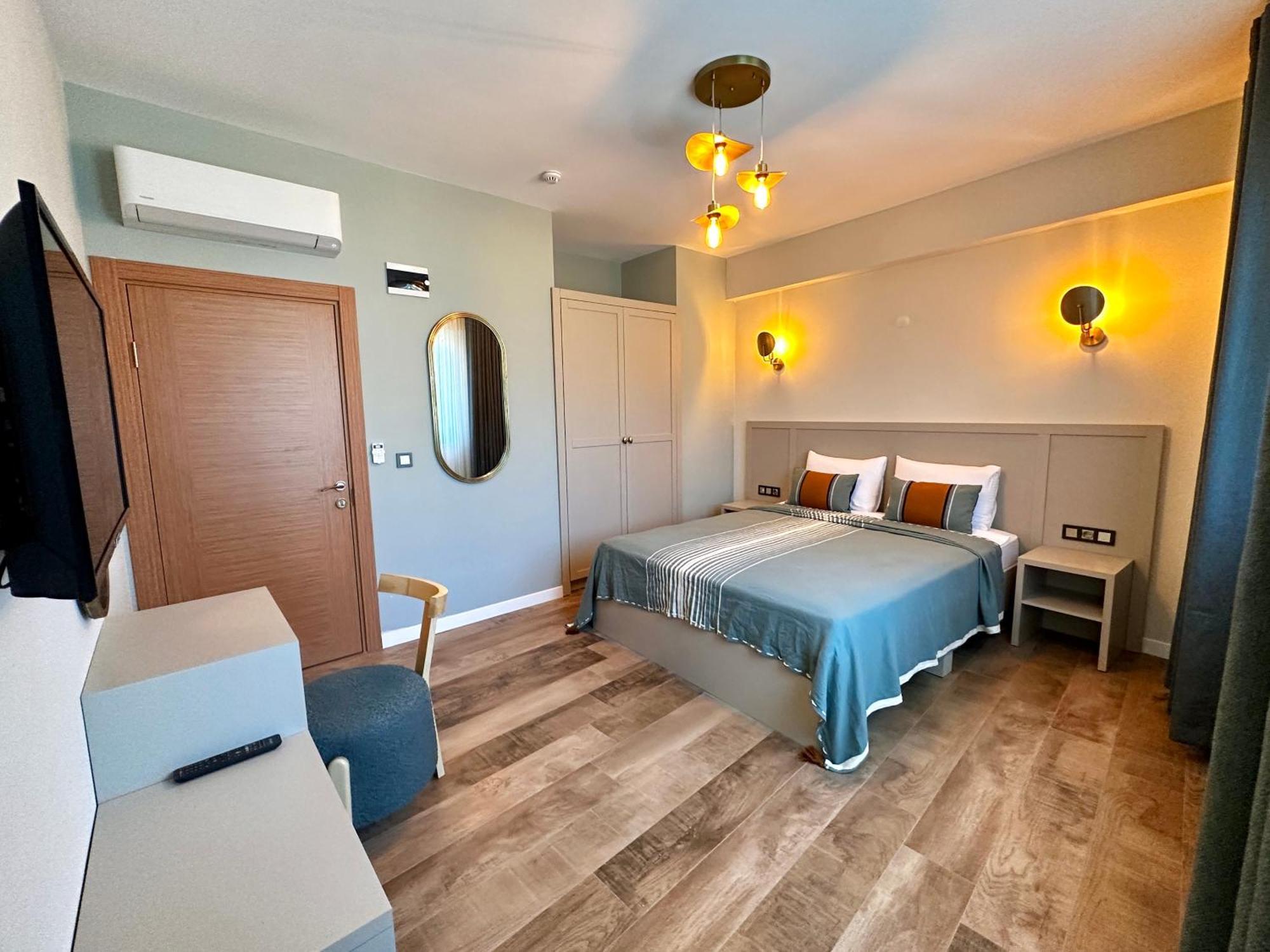 Oikos Bozcaada Aparthotel Exteriör bild